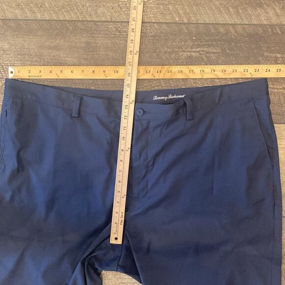Tommy Bahama Men's Performance Flat Front Chino Pants Navy Size 48x34 - Picture 10 of 11